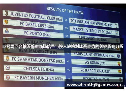 欧冠两回合抽签前瞻临场信号与换人决策对比赛走势的关键影响分析